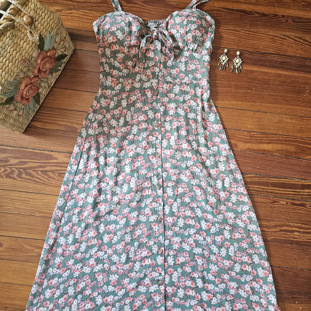 Floral Sleeveless Dress